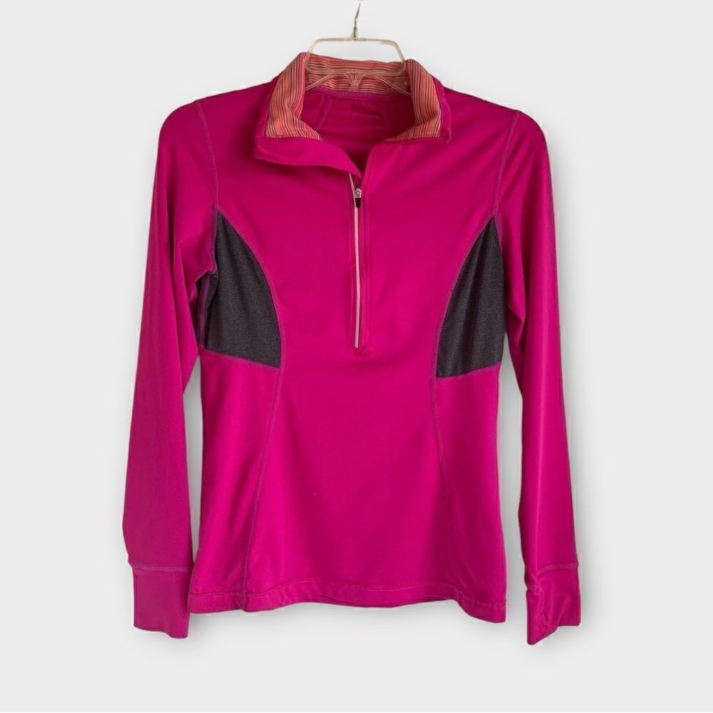 MPG 1/2 Zip Running Top in Pink Women’s Size S